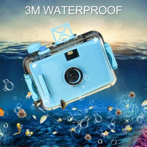 Portable Childrens Camera Non-disposable Film Camera LOMO Camera Waterproof And Shockproof Mini Camera For Kids Birthday Gift