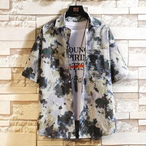 Мужские пляжные (гавайские) рубашки Poxemia China At AliExpress