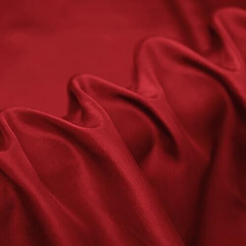 CISULI 8momme SILK HABOTAI 114cm width Pure Silk Fabric to Sew Lining of Plus Size Dress and Vestidos NO.01 China Red