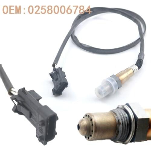 Lambda AIR FUEL O2 RATIO sensor for Brilliance JAC Chery X1 M1 A1 QQ6 A5 A3 BYD F6 Emgrand EC718 0258006784