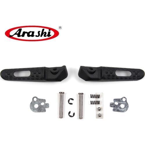 ARASHI Motorcycle Rear Foot Pegs Footrest Pedals For Honda CBR1000RR 2004 - 2015 CBR 1000 RR Passenger CBR 600 RR 2003 - 2014