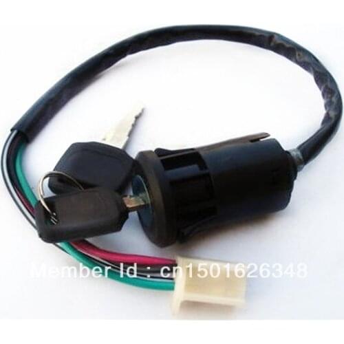 Motorcycle Accessories Parts 1 Pcs New Ignition Switch Lock W/Key For 90cc 110cc 125cc 150cc 200cc 250cc ATVs MOPED