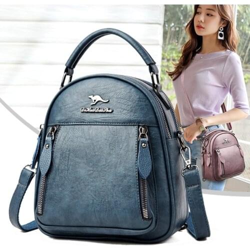 Multifunction Ladies Backpack Shoudler Bags for Women Mochila 2021 Bagpack Designer Backpacks for Teenage Girls Sac A Dos