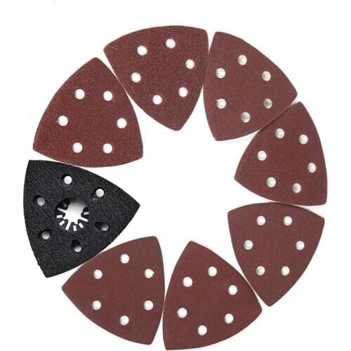 101pcs Sanding Set Sandpaper For Bosch Fein Oscillating Multi Tool Cutting Cutter Pad 40-2000 Can Choose