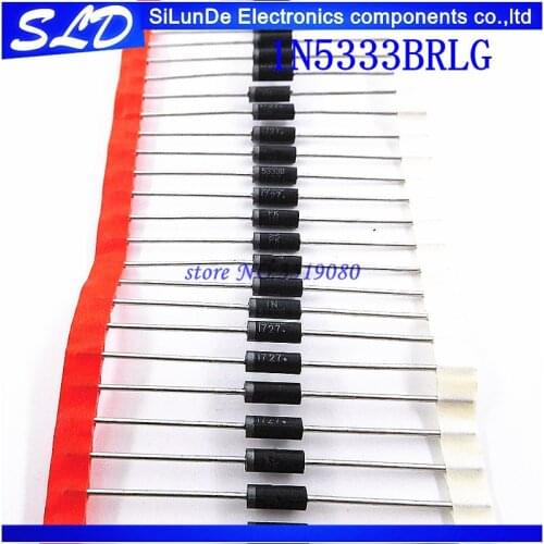 20pcs/lot 1N5333BRLG 1N5333B 1N5333 3.3V 5W CASE17 new and original in stock