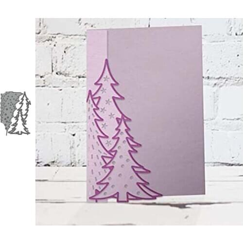 2020 Christmas tree lace Metal Cutting Dies DIY Scrapbooking Paper Photo Album Crafts Knife Mould Cards Blade Punch Stencils