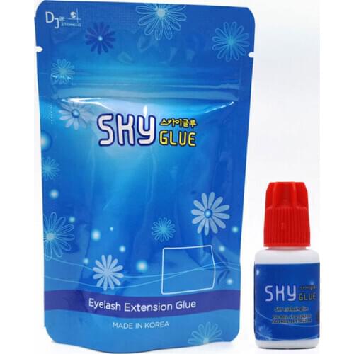 5ml Red Cap Sky Glue 1-2s Fastest Dry Time for Eyelash Extension Most Powerful Best Korea Adhesive Individual Eyelash Glue