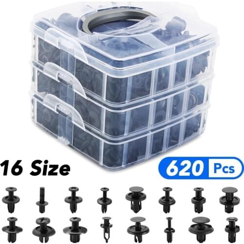 620pcs Auto Fastener Clips Retainer Fastener Rivet for mercedes benz w204 w124 w210 w211 w140 w203 W211 W221 W220 W163 w205