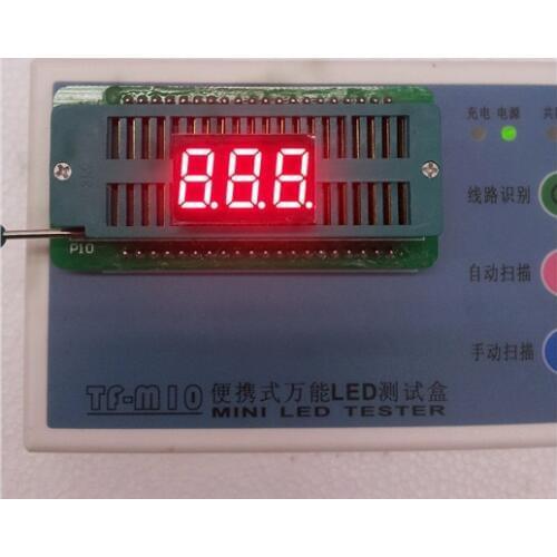 0.36inch 3digits red 7 segment led display 3361AS/3361BS
