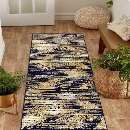 White navy blue color navy blue sand color line patterned carpet modern carpet living room bedroom rug free shipping soft textur