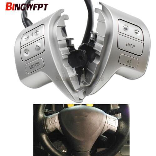 Bluetooth Steering Wheel Audio Control Switch 84250-02200 8425002200 For Toyota Corolla ZRE150L ZRE151L ZRE152L 2007-2014