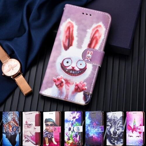Fundas For Samsung Galaxy A51 A71 5G A31 M51 M31 A41 A40 A21s A91 A81 A11 A01 Core Printed Leather Cute Case Cover Bag