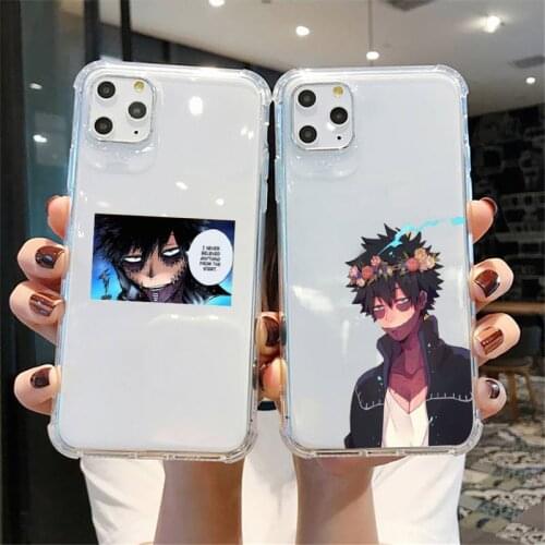 Dabi Boku no My Hero Academia anime Phone Cases For iPhone X XS MAX 6s 7 7plus 8 8Plus 5 5S SE 2020 XR 11 11pro max Clear Cover