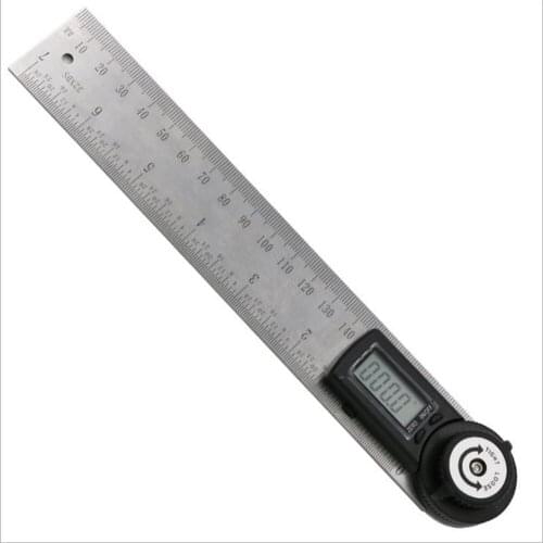 CNC 2-in-1Digital Leveling Ruler Digital Angle Ruler Angle Finder Inclinometer Angle Measuring Device