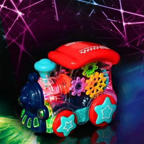 Kids Electric Train Locomotive Toy Lights & Sounds for Kids Age 3 and Up Train Set Gifts Boys Girls