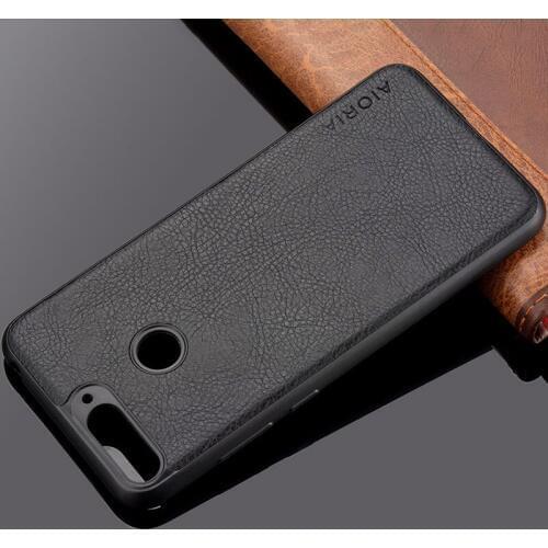 For huawei honor 7a case 5.7" funda luxury Vintage Leather cover with silicone case for Huawei y6 prime 2018 honor 7a pro coque