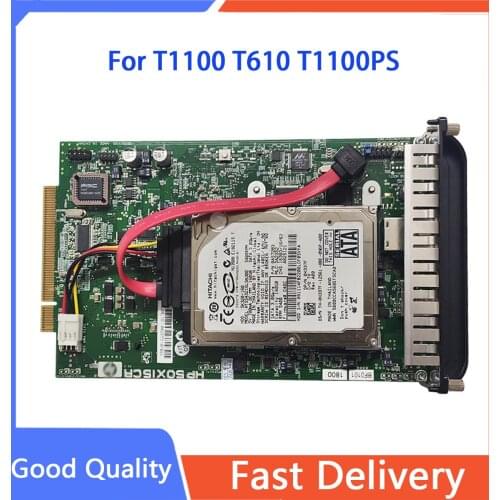 Q6683-67030 Q6683-60193 motherboard formatter card Fit for HP Designjet T1100 T610 T1100PS Formatter Board and HDD plotter parts