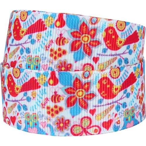 FLRA Ribbon (50yards/lot)FLORA Ribbons new arrival beautiful blossom for hair bows