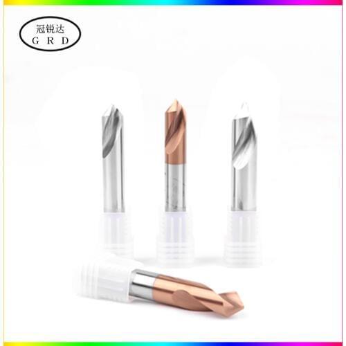 Chamfering drill 2 flute hrc55 90 degree 1mm - 12mm 1.5mm 2.5mm 2mm 4mm 6mm 8mm 10mm 12mm Solid Carbide Chamfer end mills