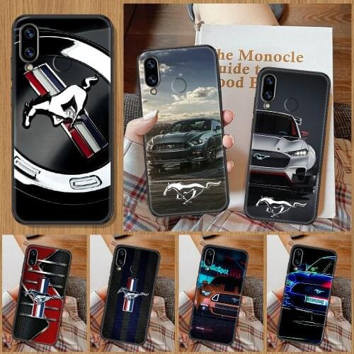 Cool mustang car Phone Case For Huawei Honor 6A 7A 7C 8A 8X 8 9 9X 10 10i 20 Lite Pro black trend coque art cell cover pretty