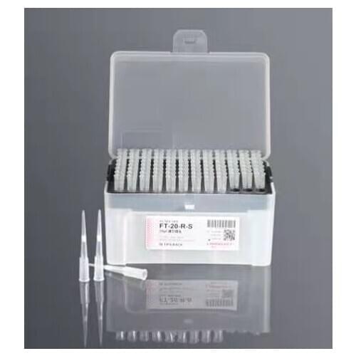 Filter Barrier Tips Universal Fit Filter Tips For Dispensers 20ul 96pcs/bx ,Aseptic packaging, DNase and RNase free