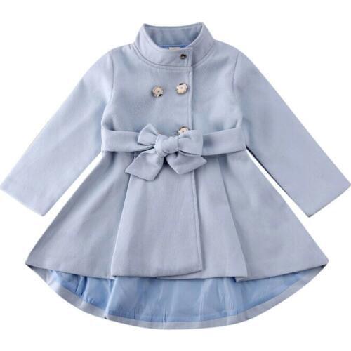 New 2020 Kid Baby Girl Coat Jacket Toddler Windbreaker Outwear Overcoat Raincoat Snowsuit