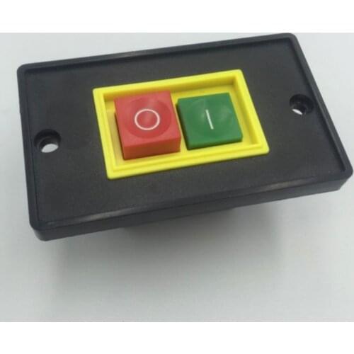 AC 380V 2KW I/O On Off Start Stop Push Button Switch 6 Screw Terminals QCS1