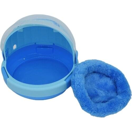 Small Pet Handheld Parrot Cage Portable Travel Carrier Outdoor Carrying Case with Water Bottle for Parrot