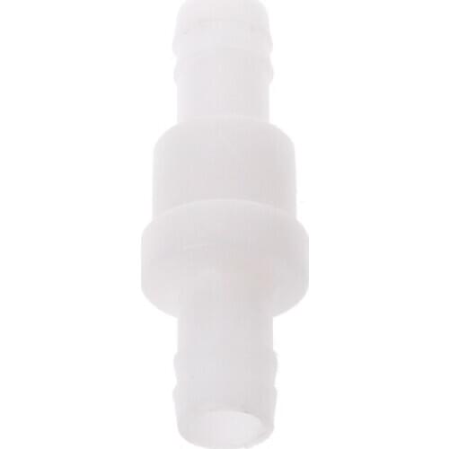 Plastic One-Way Non-Return Water Inline Fluids Check Valves for Fuel Gas Liquid