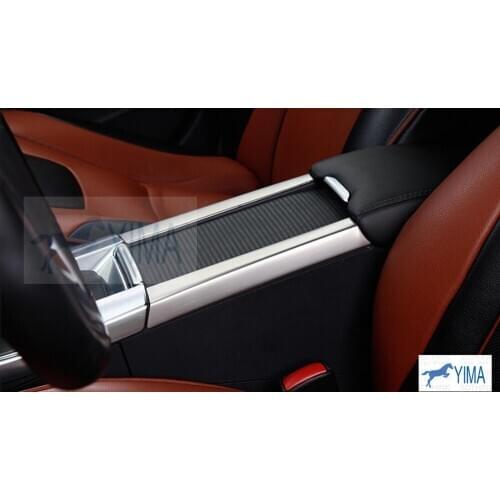 Cup Holder Armrest Box Decoration Cover Trims For VOLVO XC60 / S60L / S60 / V60 2014 2015 2016 Accessories
