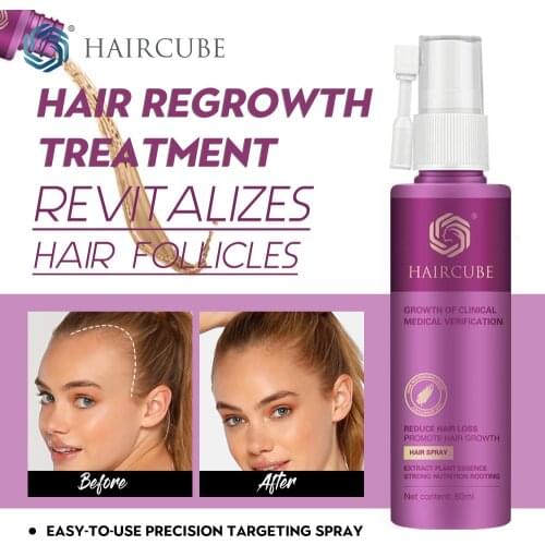 Hair Growth Treatment Spray Anti Hair Loss Essence Serum for Fast Thick Hair Tonic Eyebrows Natural Healthy Hair Loss Treatment