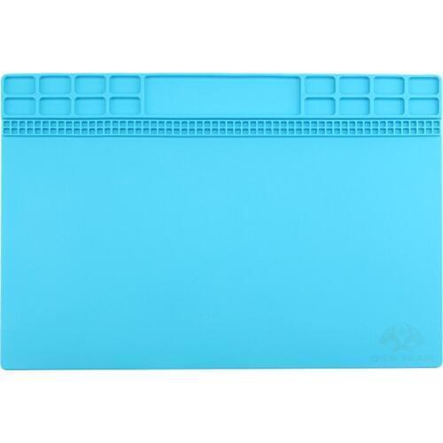 UANME 35x25cm Heat Insulation Silicone Pad New Repair Station Heat Gun BGA Soldering Maintenance Platform Desk Mat