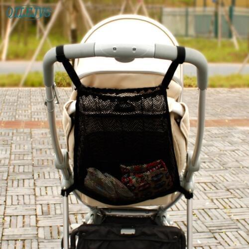 High Quality New Practical Baby Infant Stroller Mesh Bottle Diaper Storage Organizer Bag Holder #330