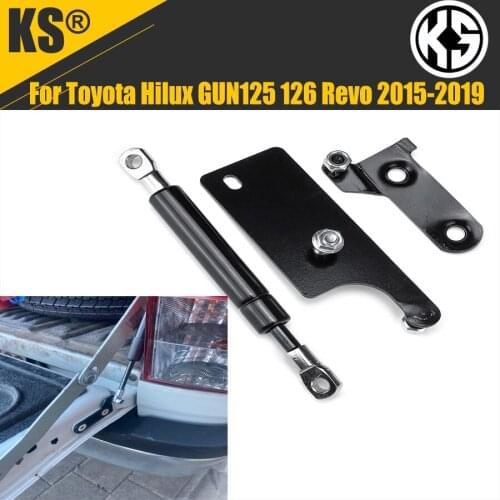 Car Rear Tailgate Slow Down Gas Shock Assist Struts Damper for Toyota Hilux GUN125 126 Revo 2015-2019