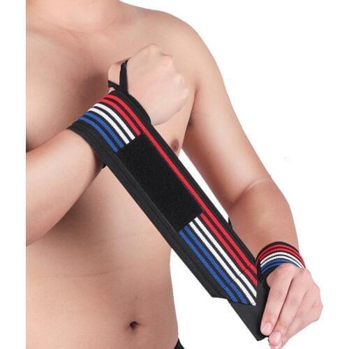 1 PCS Compression Wristband Brace Tennis Badminton Adjustable Weightlifting Wrist Bandage Belt Protectors Fitness