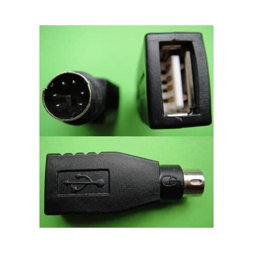 100 Mouse Keyboard PS/2 to USB Adapter Converter 109