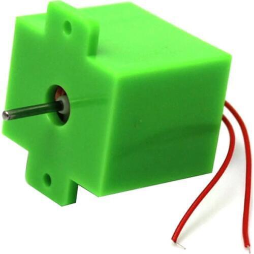 4PCS DC 3V 24*19mm Micro Motor Wind Turbine DC Generator with Square Shell DIY Accossories Parts