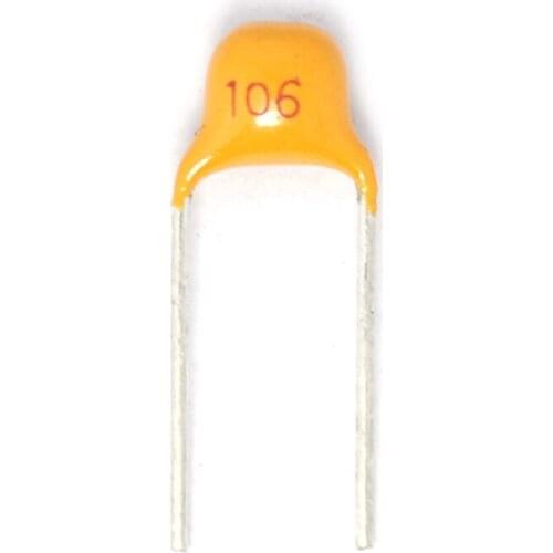 50PCS/LOT Monolithic Ceramic Capacitor 10UF 20% Pitch 5.08MM 106M/50V
