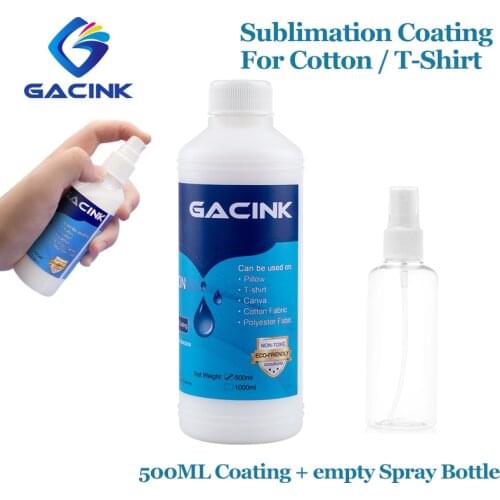 500ml Sublimation Coating Spray Suitable For Pretreatment of Cotton Materials Such as Clothes All Fabric Quick-drying Spray