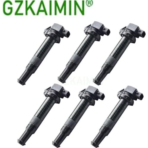 6pcs OEM 273013E400 27301-3E400 FOR Hyundai Santa Fe for Kia Optima Rondo 2.7L Ignition coil PACK BRAND NEW