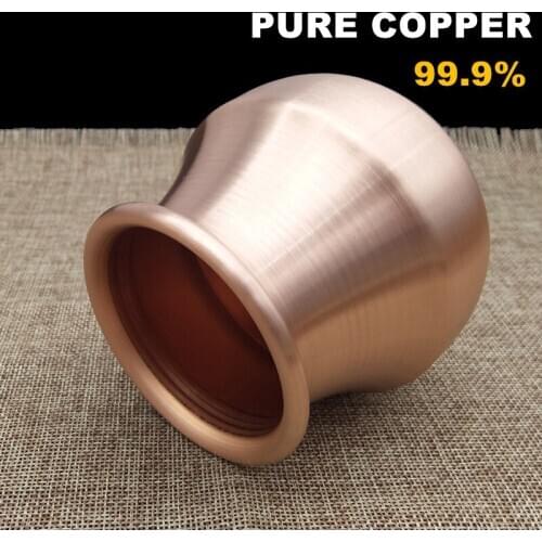 99.9% Red Copper Mongolia Fire Cups Vacuum Cupping Therapy Body Tuina Massage Massotherapy Medical Stress Relief Health Care