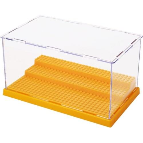 Display Case Box Dustproof ShowCase For Blocks Building Blocks Bricks Toy
