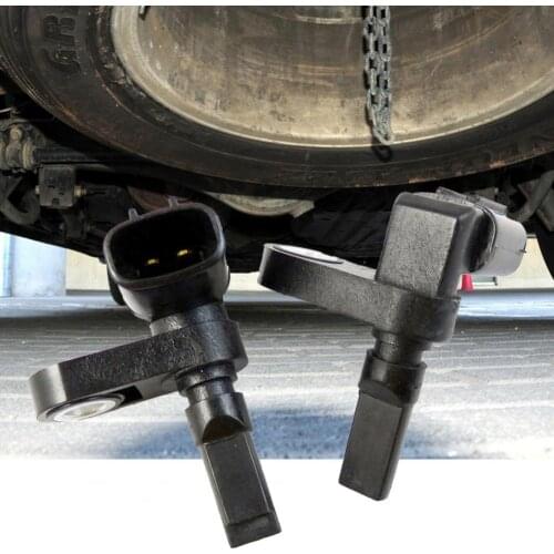 2Pcs/Set ABS Sensor Reliable Easy Installation Mini Black Car ABS Speed Sensor 8954204020 for Toyota