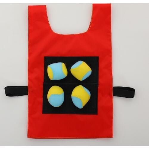 Childrens outdoor toys sticky jersey vest Sticky Ball Kindergarten parent-child interaction avoidance game props