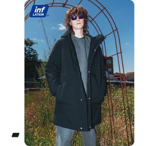 INFLATION Men's Long Down Jackets