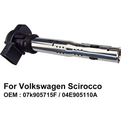 COWTOTAL Ignition Coil for Volkswagen Scirocco Engine Code CAW CCZ CZD CDL 2.0T 1.4T OEM 07k905715F/04E905110A ( Pack of 4 )