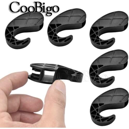 30pcs Shock Cord Hook for Outdoor Backpack Camping Luggage Tent Canvas Boat Kayak Boat Canoe Hooks 5mm 6mm 8mm Elastic Rope