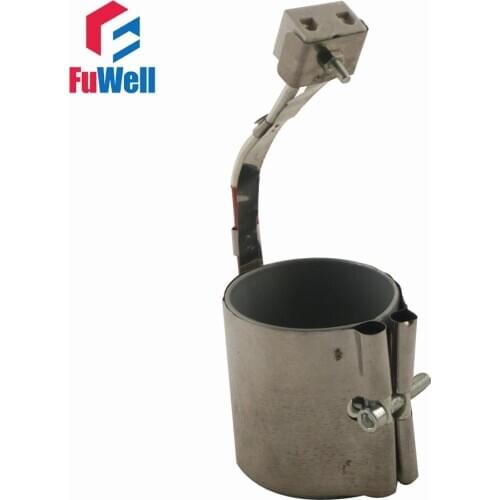 60*65mm 220V 370W Stainless Steel Mica Band Heater Electric Industrail Heating Element for Plastic Injection Machine