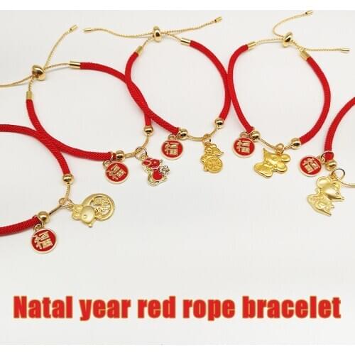 Luxfacigoo Red Bracelets