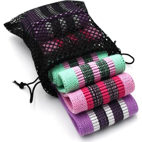 New Durable Hip Circle Band Yoga Anti-slip Gym Fitness Rubber Band Exercises Braided Elastic Band Hip Lifting Resistance Band